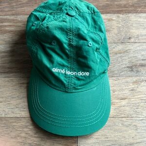Green nylon ALD hat